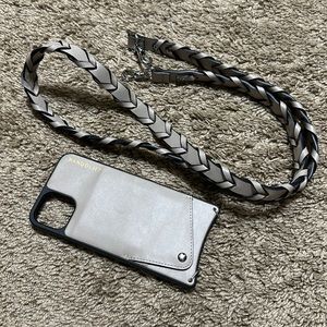 Bandolier iPhone 11 wallet case and strap bundle